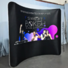 Curved Tension Fabric Displays
