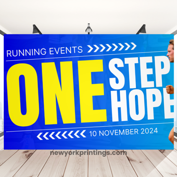 Straight Velcro Fabric Pop Up Display