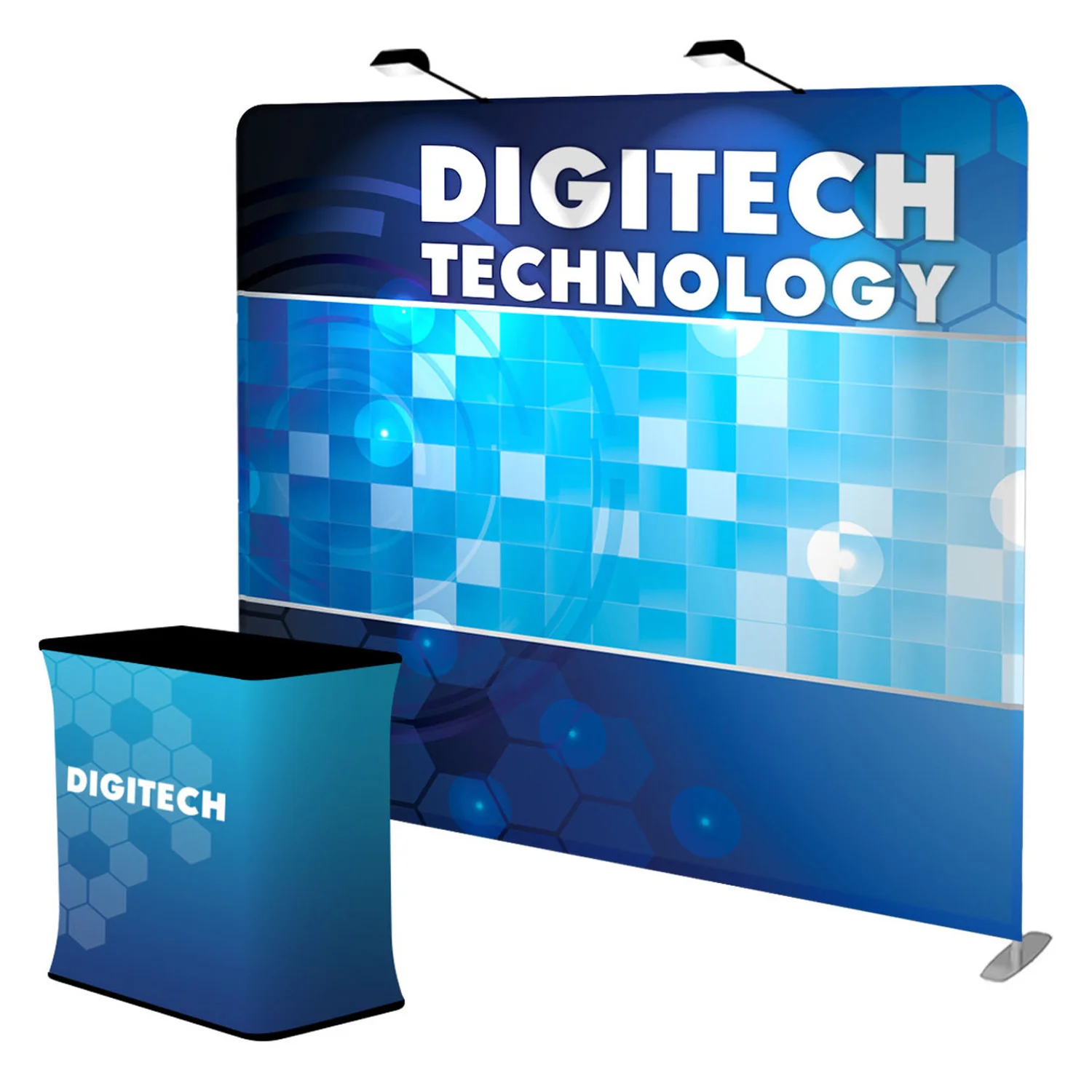 Curved Tension Fabric Display