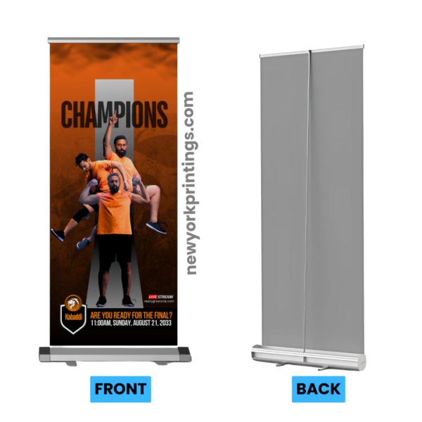 Custom Deluxe Roll Up Banners