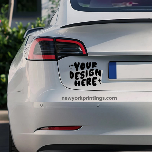 Adhesive Vinyl Bumper Sticker