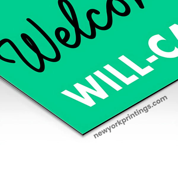 aluminum sandwich board printing near me