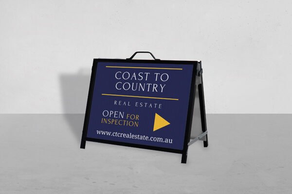 real estate a-frame signs near me