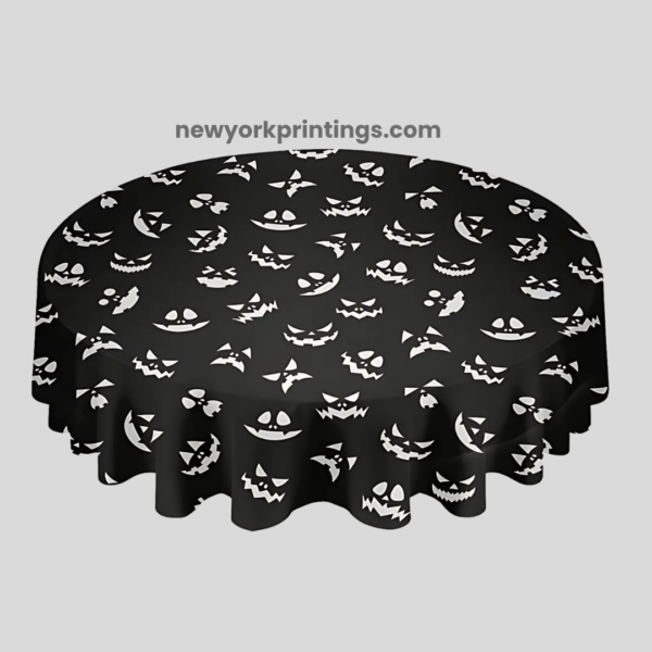 round table cover printing