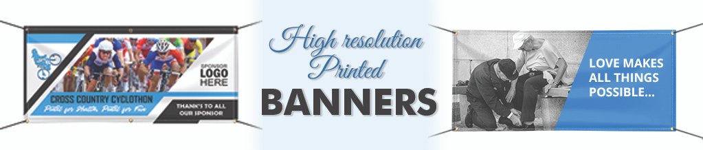 Banner printing services in New York City