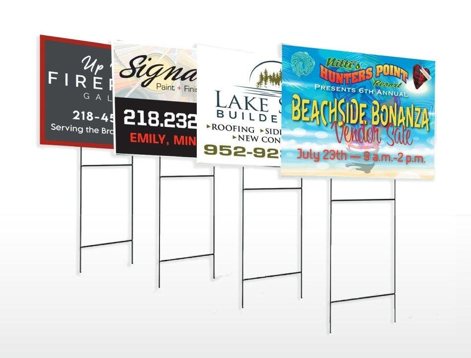 Yard Sign Printing in New York City for Local Advertising Campaigns