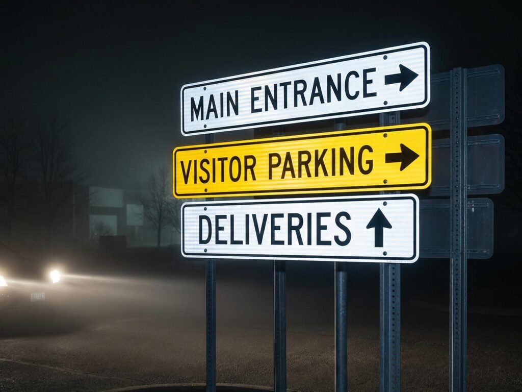 Reflective Coroplast Printing in New York City for 24-Hour Visibility